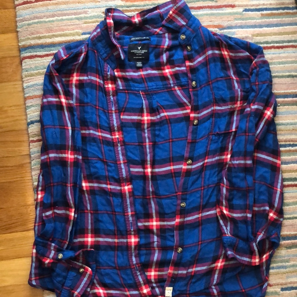American Eagle Boyfriend Fit Flannel